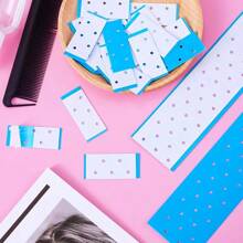 5/10 Sheets Double-Sided Wig Tape With Hole, Waterproof Toupee Tape For Lace Wigs, Breathability Lace Glue Adhesive Tape For Hair Pieces Hair Extension