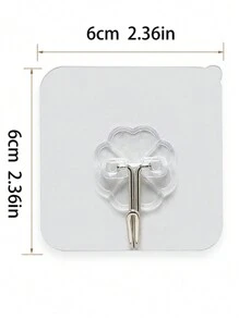 2 piezas Gancho para taza, estante de almacenamiento montado en la pared, estante de plástico para debajo del gabinete para ahorrar espacio, utilizado para colgar tazas, tazas, utensilios, cajas y organizadores de almacenamiento de cocina, accesorios de cocina