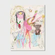 1 pieza Póster inspirador - Arte de graffiti callejero de alta calidad, decoración de pared de lienzo para sala de estar y dormitorio, sin marco - Multicolor - Ver 12