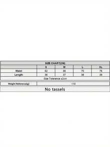 Women Knitted Sarongs Solid Color Hollow-Out See-Through Tassel Mini Beach Skirts Summer Drawstring Slit Swimsuit Cover-Ups - Green - View 3