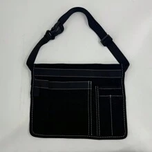 Tool Bag Waist Tool Pouch Electrician's Pouch With Pockets Adjustable Belt For Electricians Carpenters Gardeners Construction Workers