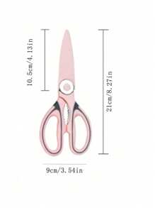 1 Stück Edelstahl Mehrzweck-Küchenschere, strapazierfähige Geflügelschere für Hähnchen, Ente, Fischgräten, Fleisch, Lebensmittelschneiden