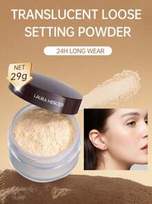 Laura Mercier Polvo suelto traslúcido iluminador de larga duración de 29g para control de aceite en el maquillaje - Clásico 29g - Ver 2