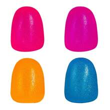 1Pc Stress Balls For Adults, Squishies Sugar Ball Fidget Ball, Anxiety Stress Reliever - Multicolor - View 1