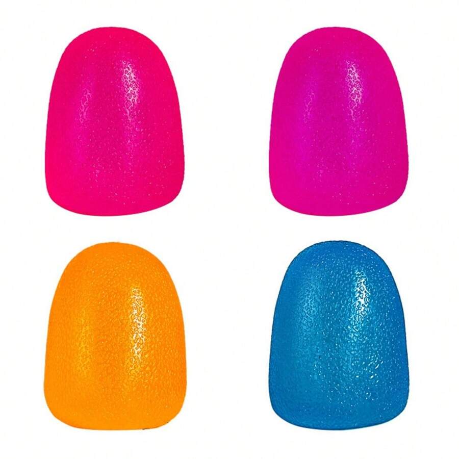 1Pc Stress Balls For Adults, Squishies Sugar Ball Fidget Ball, Anxiety Stress Reliever - Multicolor - View 1