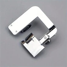 Rolled Hem Foot, Hemmer Presser Foot, Sewing Machine Attachment For Brother, Singer, Domestic Machines, Durable Metal Construction, Easy Installation - View 5