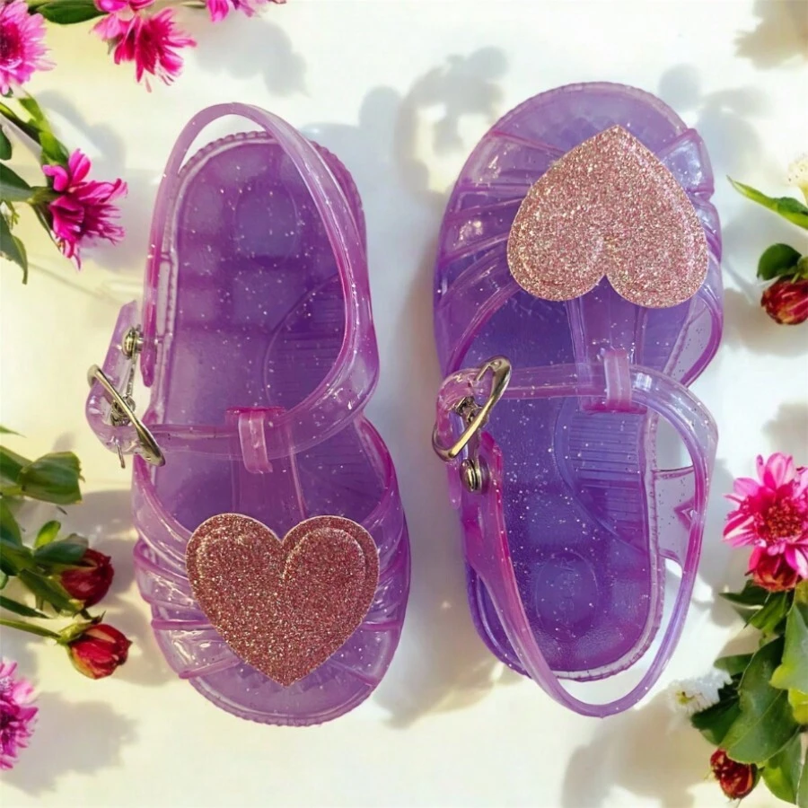 SANDALIA DE MODA PARA NIÑAS - Lila Púrpura - Ver 1