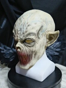1pc Zombie Mask Natural Latex Vampire Party Mask PROM Party Dress Up Props Mouseless Spirit
