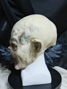 1pc Zombie Mask Natural Latex Vampire Party Mask PROM Party Dress Up Props Mouseless Spirit
