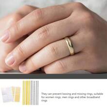 Invisible Spiral Ring Sizer - Transparent, No Power Needed, Perfect For Loose Rings And Jewelry Making Ring Resizer - Conventional - View 10