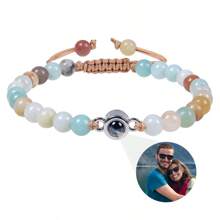 Custom Bracelet With Picture Inside Personalized Projection Bracelets With Photos Picture Bracelet Personalized Memorial Gifts