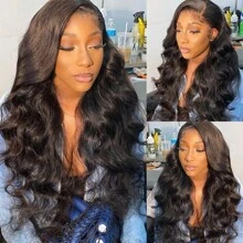 MIRONICA 8-24Inch Clip In Human Hair Extensions Body Wave Real Human Hair Clip In Hair Extensions For Women 8pcs 120g Clip Ins Double Weft Human Hair Extensions - Natural Black - 查看 5