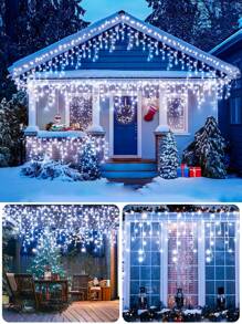LED String Lights, 8 Modes Lights For Ceiling, Patio, Eaves, Party Decoration, Decoration