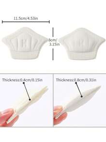 COSYLEE 3pcs/Set Adjustable Heel Inserts, Anti-Friction, Can Be Trimmed To Fit Casual Shoes And Sneakers, Women Shoes, Winter Shoes