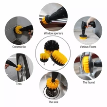 NetHong 122Pcs Car Detailing Brush Set Soft Brush Interior Wheel Valet Pro Cleaning Kit - Multicolor - View 3