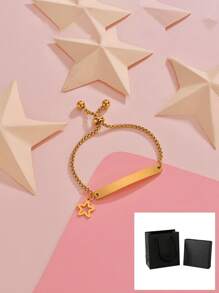 Juego de 1 pieza / Etiqueta de identificación personalizable / Pulsera de identificación / Regalo para bebé / Regalo personalizado, con un sello chapado en oro de 18 quilates exquisito, adecuado para niños, niños y niñas. Personalizable con el nombre de su bebé, convirtiéndolo en un regalo perfecto para recién nacidos o un regalo especial para el primer cumpleaños de su bebé. También adecuado como un regalo secreto del Día de San Valentín para parejas, regalo del Día de la Madre, joyería, regalo personalizado, regalo del Día de la Madre o regalo de graduación. - adulto dorado - Ver 14
