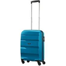 Maletas de mano, maleta de viaje, maleta de viaje durable, maleta de viaje impermeable, maleta de invierno, maleta esencial de viaje para mujeres - Azul (SeaportBlue) -S(55cm-31.5L) - Ver 4
