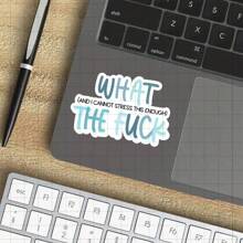 3-Inch What The (And I Cannot Stress This Enough) Sticker – Perfect For Laptops, Water Bottles, Notebooks, Office Spaces, Humor Corners, And Personal Spaces Great For Sarcasm Lovers, Humor Enthusiasts, Office Workers, And Friends With A Sense Of Humor Ideal Gag Gift For Friends, Family, And Colleagues Funny Sticker For Relatable Humor, Sarcastic Decor, And Expressive Vibes