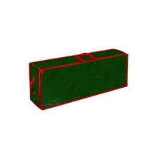 1 pieza Organizador portátil a prueba de desgarros para envolver regalos, bolsa de almacenamiento de papel de regalo navideño con bolsillos interiores, accesorios navideños, para el Día de la Madre, regalos de dama de honor, regalos de graduación, regalos de cumpleaños, regalos de boda