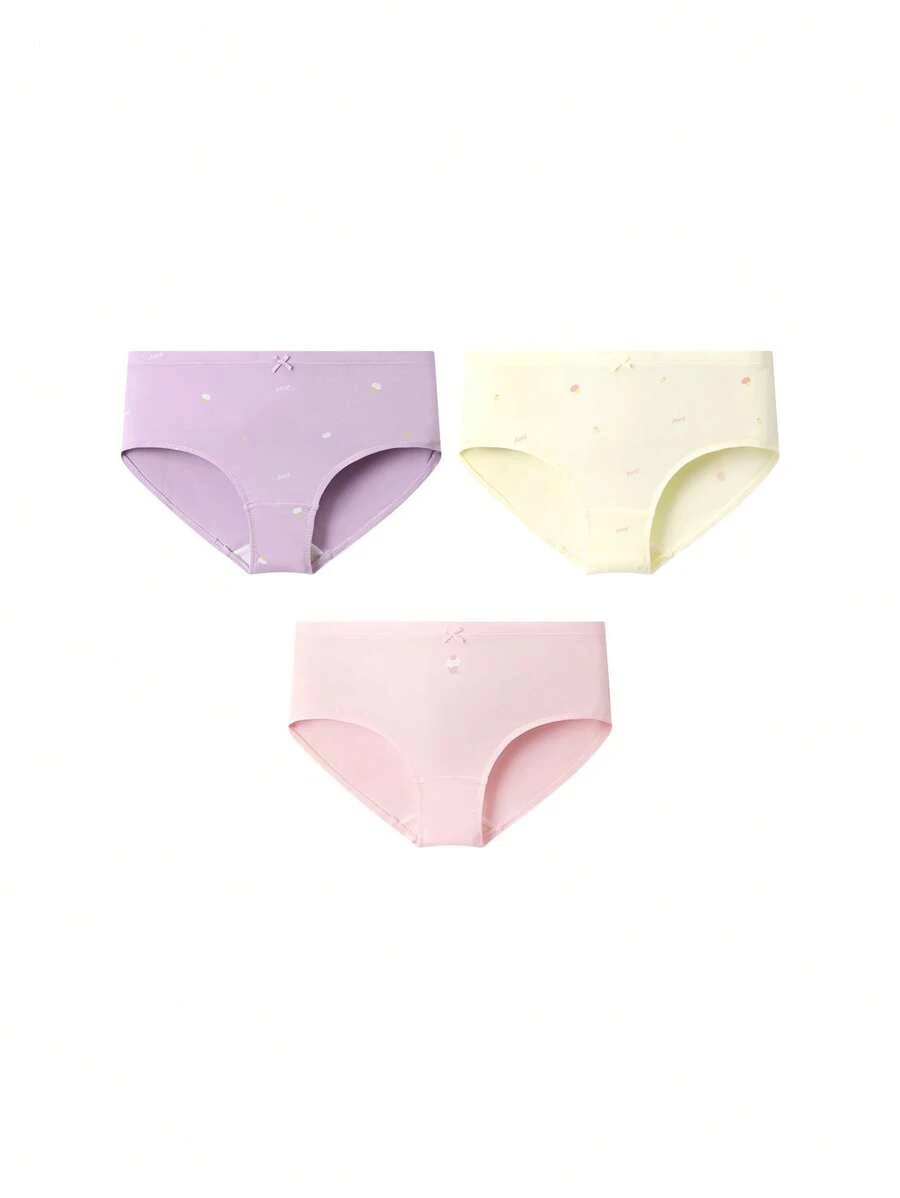 Annil Tween Girls Clothing. Girls' Briefs In A Pack Of Three. 3A Grade ...