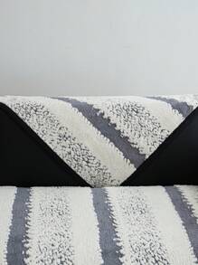 1 Stück dicke Plüschsofa Kissenbezug, rutschfester Sofaschutz, waschbarer, staubundschmutzabweisender Sofaüberwurf, Dekor Heimtierschutz, geeignet für Schlafzimmer, Büro, Wohnzimmer und L-förmiges Sofa 1/2/3/4-Sitzer