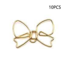 10PCS/24PCS/50PCS Butterfly Paper Clips, Fixed Book Paper Clips, Creative Design, Minimalist Learning Gifts, Stationery, Multiple Options Suitable For Organizing Office Stationery And Daily Office Decoration Paper, Mother's Day Gifts, And Perfect Holiday Gifts,Back To School,School Supplies