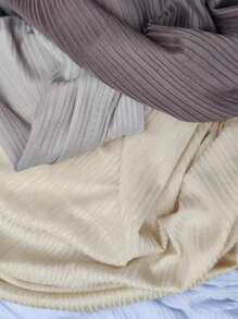 1 件女士平纹莫代尔透气头巾面纱衣服