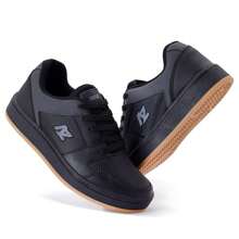Aszuz Street White 's Women's Casual Sneaker Skate Comfortable Running Walking - 黑色 - 查看 6