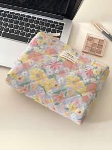 大容量印花化妆包，带提手，便携式化妆工具收纳包，加厚印花化妆包，女士旅行收纳包，化妆品包，旅行洗漱包，家居必备