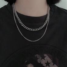 1 szt. Elegancki męski naszyjnik w stylu vintage - modna biżuteria dla mężczyzn - modne akcesoria z innymi powłokami Boże Narodzenie Nowy Rok Walentynki Prezent świąteczny