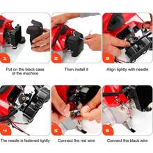 58CC Pole Saw Gas Powered, 2-Cycle Gas Pole Chain Saw 16-Foot Extendable Reach 11.5-Inch Cutting Bar Long Tree Trimmer Gas Pole Saws For Tree Trimming, Branches Pruning,Garden Tools