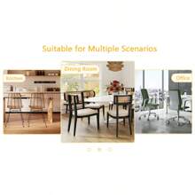 Table And Chair Set.Subtle Luxury Clear Tempered Glass Dining Set - 71"X35.4" With 8 Light Gray PU Chairs.C-Tube Gold Metal Chair Legs.Bring A Comfortable Home Experience To The Kitchen Bedroom.