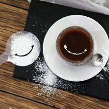 16/32/80pcs/ Randomly Sent Patterns, Coffee Art Template Set - Cappuccino And Latte Foam Decorative Template, Easy To Clean Plastic Mold, Suitable For DIY Drinks And Cake Design, Perfect For Home Baristas Back To School