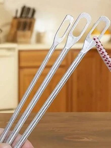 3PCS松紧带绳穿线器专用腰带绳帽穿绳器器具橡皮筋引线家用缝纫工具配件 - 彩色 - 查看 5