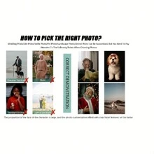 [Customized] 1pc Personalized Dog Photo Pillow Case, Decorative Dog Memorial Gift With Insert, Soft Plush Pet Memory Cushion Cover For Home Decor, No Filling,Pet Supplies,2025 Halloween Accessories,Personalized With Pet's Name - Multicolor - View 4