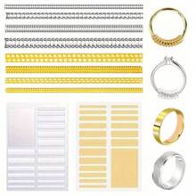 Invisible Spiral Ring Sizer - Transparent, No Power Needed, Perfect For Loose Rings And Jewelry Making Ring Resizer - Conventional - View 2