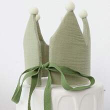 1 Peça Coroa de Aniversário com Estampa de Número, Feita à Mão em Estilo Boho, Para Decoração de Festa de Aniversário, Acessórios de Fotografia, Acessório de Cabelo para Festa