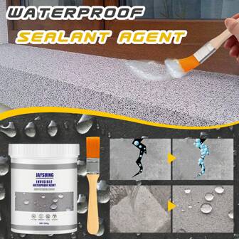 30/100g Sellador a prueba de agua aplicable con pincel para reparar fugas, sellar baños, cocinas, paredes exteriores, sin necesidad de demolición, revestimiento sellador a prueba de filtraciones