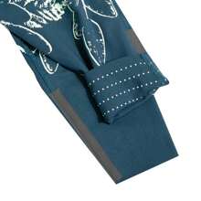 Under Armour Pantaloni sport pentru femei Auxetic Rush Best Q4 CL, colanți respirabili, colanți casual, colanți de alergare, fitness, yoga, pantaloni lungi, 1367941-413