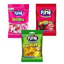 Kit 36 Fini Packets 15g Each Banana And Blackberry Kisses - 15g - Xem 3