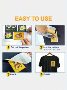 Custom Text/Graphic/Logo Garment Heat Transfer Printing, Reflective Printing T-Shirt Iron-On Decoration,Multi-Functional, Ornamental,Reusable,Exquisite,Stylish,High-Quality,Colorful,Modern,Custom,Personalized,Unique,Customized Heat Transfer Printing,Home & Living,Christmas Home Atmosphere,Personalized Labels - 28cm*28cm - View 3