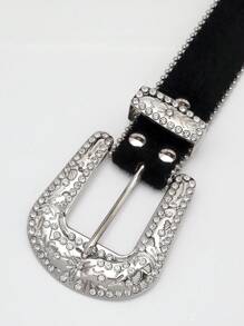 1条男士十字铆钉全钻腰带，适合休闲、派对、夜店、摇滚风、短裤、万圣节、夏季、校园休闲、商务场合，可作为送给男友、丈夫、父亲的礼物，日常穿着，时尚百搭，适合青少年、户外、度假、运动、旅行、街头、波西米亚风、复古风等秋季、万圣节等秋冬季配饰，适合青少年、青年、男士，休闲、户外、运动、度假、毕业礼物、生日礼物、日常穿着