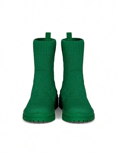 2025 Autumn And Winter Women's Ankle And Short Boots, Casual Style Suede, Suitable For Halloween, Christmas, Chinese New Year, Dating, Shopping, Outdoor Snow Travel.