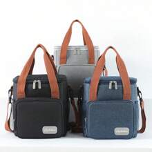 Thermal Bag, Crossbody Strap, Lunch Box, Food 911 - 彩色 - 查看 1
