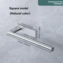 1 件装第二代橱柜下纸巾架，自粘式或钻孔不锈钢纸巾架，适用于厨房、房车和纸巾卷，壁挂式浴室装饰秋季装饰 - 彩色 - 查看 13