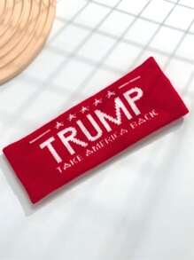 1 件/2 件男女通用针织刺绣月亮和星星图案时尚运动头带，吸汗头巾，街头潮流发饰头巾头带吸汗带，发带 - 彩色 - 查看 19