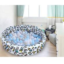 Inflatable Indoor Ocean Ball Pool, Multifunctional Bubble Pool, Leaf Pattern Sandpit, Swimming Pool, Outdoor Inflatable Ocean Ball - White - View 11