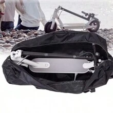 1pc Foldable Nylon Waterproof Storage Bag For Electric Scooter, Portable Carrying Bag For M365 Scooter Accessories
