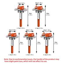 15mm-35mm Woodworking Hole Opener Drill Bit Set, Adjustable Limit For Cabinet Door Hinge, Specially For Positioning Punching,Tool Accessories