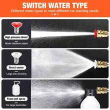 Portable Cordless Washer Handheld Car High Pressure Electric Water Wash Cleaner Tools - 查看 5